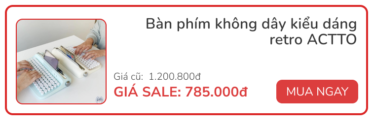 Điểm danh loạt bàn phím không dây dùng chất, có đủ các thương hiệu nổi Xiaomi, Baseus, Logitech - Ảnh 11.