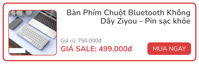 Điểm danh loạt bàn phím không dây dùng chất, có đủ các thương hiệu nổi Xiaomi, Baseus, Logitech - Ảnh 8.