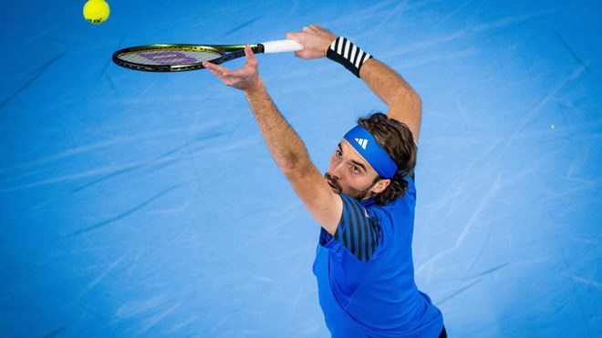 Lịch thi đấu quần vợt 19.10: Tsitsipas vs Van De Zandschulp