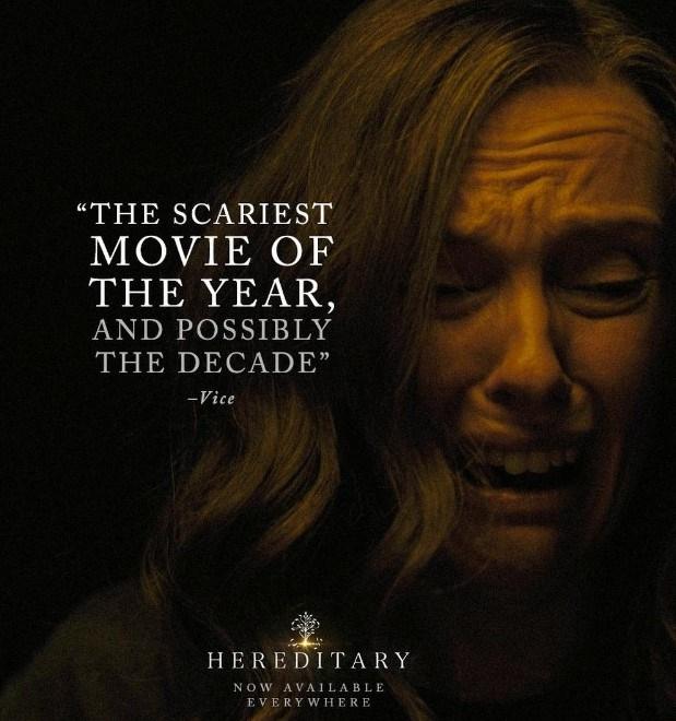 “Hereditary” được xem là một trong những