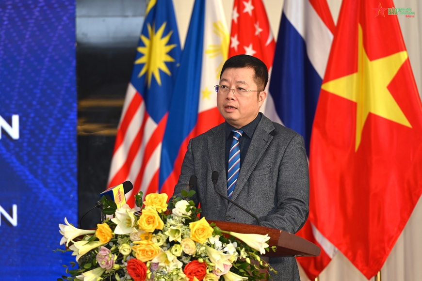 Ông Nguyễn Thanh Lâm – Thứ trưởng Bộ Thông tin và Truyền thông phát biểu khai mạc Hội thảo.