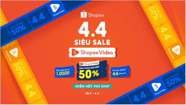 Có gì hot ở Siêu Sale 4.4: Deal sốc 1.000 đồng, voucher 50%, cơ hội "lên đời" iPhone- Ảnh 2.