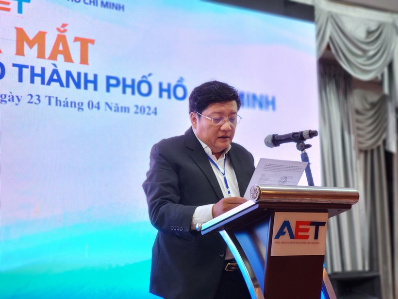 Ông Thái Mỹ Phương Triều - Chánh Văn phòng Hội Giáo dục và Đào tạo TPHCM