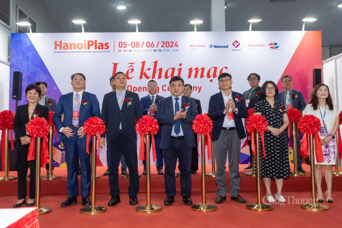 HanoiPlas 2024: Hơn 200 doanh nghiệp giới thiệu máy móc, thiết bị công nghiệp nhựa và cao su