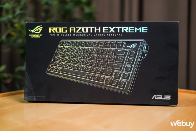 Đánh giá ASUS Azoth Extreme: Bàn phím cơ gaming giá tận 15 triệu Đồng có gì hay?- Ảnh 2. Đánh giá ASUS Azoth Extreme: Bàn phím cơ gaming giá tận 15 triệu Đồng có gì hay?- Ảnh 2.