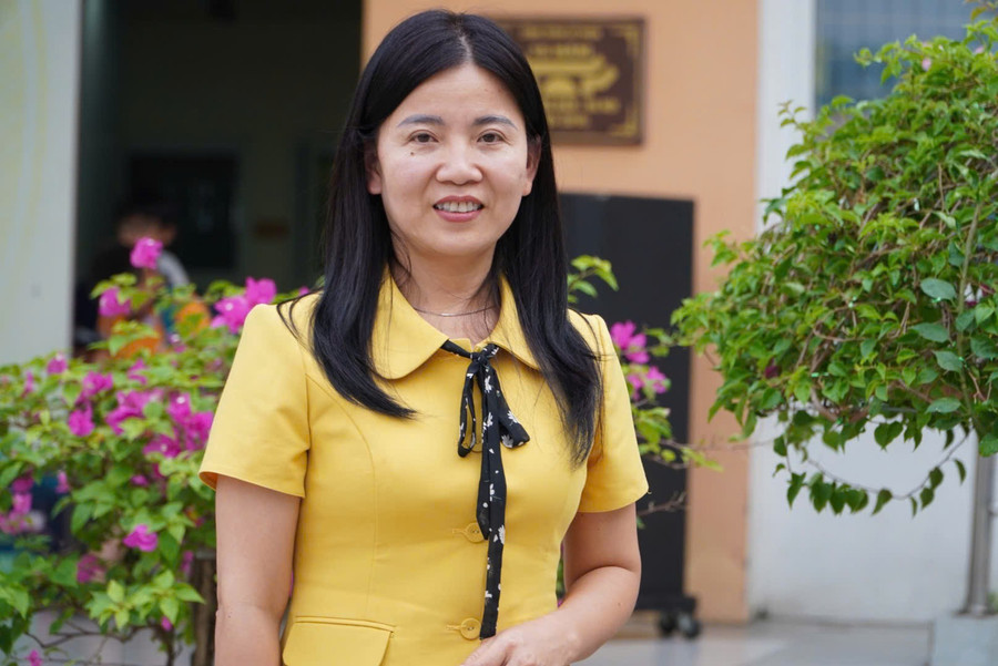 Cô Lưu Thị Chính Phương – Phó Hiệu trưởng Trường Tiểu học Đoàn Kết (quận Long Biên, TP. Hà Nội). Ảnh ĐD 3d986fb5777dce23976c-9667.jpg