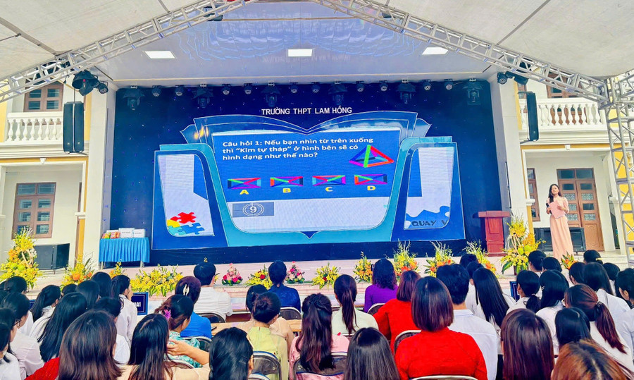 Một trong số các câu hỏi tư duy dành cho học sinh. hong-2-8942.jpg