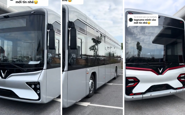 Xe buýt điện lạ của VinFast chạy trong nhà máy: Chưa từng xuất hiện trước đây, sắp ra mắt?- Ảnh 5. Xe buýt điện lạ của VinFast chạy trong nhà máy: Chưa từng xuất hiện trước đây, sắp ra mắt?- Ảnh 5.