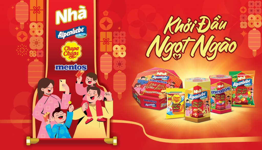 Perfetti Van Melle Việt Nam củng cố vị thế dẫn đầu thị trường với dòng sản phẩm Tết 2025