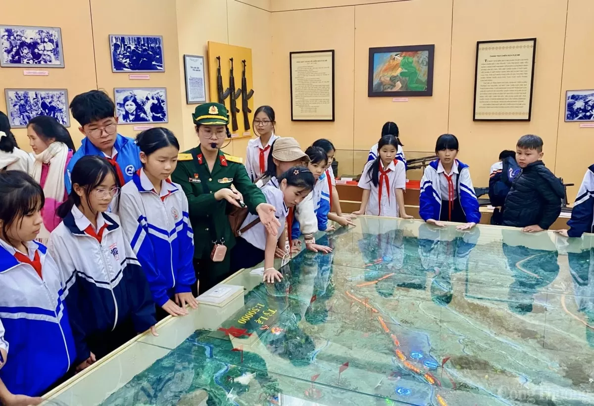 Học sinh Gia Lai hào hứng với nhiều trải nghiệm thú vị khi được hoá thân thành chiến sĩ Gia Lai: Học sinh hào hứng với nhiều trải nghiệm thú vị khi được hoá thân thành chiến sĩ