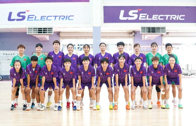 Tuyển futsal nữ Việt Nam hội quân chuẩn bị cho giải châu Á
