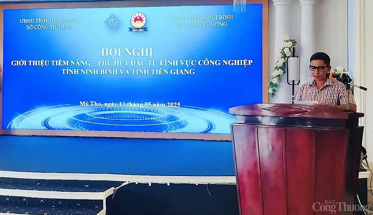 Tiền Giang - Ninh Bình: Nhiều dư địa xúc tiến đầu tư công nghiệp
