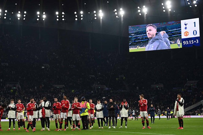 Man United có một kết thúc mùa giải đáng buồn.  Ảnh: AFP
