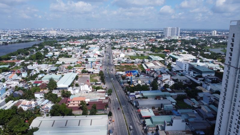 Phường Vĩnh Phú có thêm dự án chung cư. Ảnh: Đình Trọng