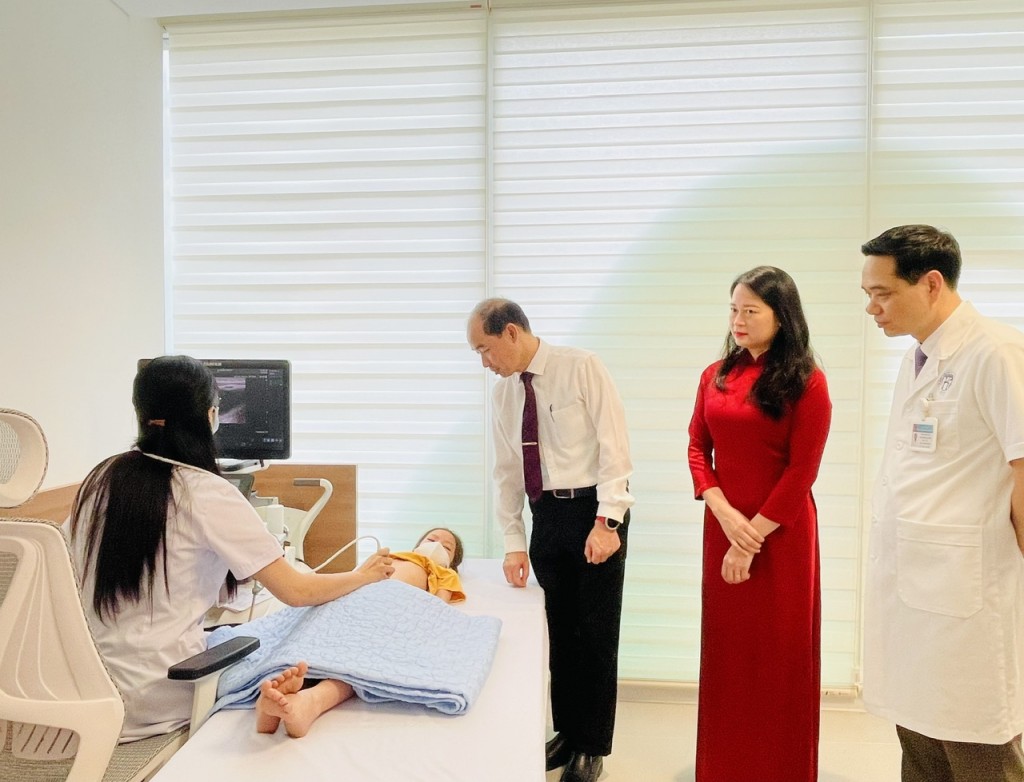 Khánh thành Khu nguyên khám Nhi theo yêu cầu