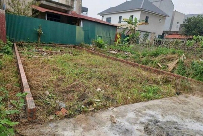 Đất nền tách thửa có pháp lý đầy đủ ở vùng ven Hà Nội đang được nhà đầu tư quan tâm. Ảnh: Thu Giang