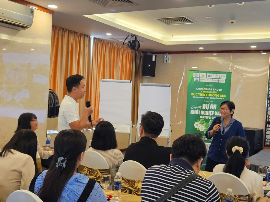 Sáng nay, Hội Doanh nghiệp Hàng Việt Nam chất lượng cao chính thức triển khai cuộc thi 'Dự án Khởi nghiệp Xanh' lần thứ 11.