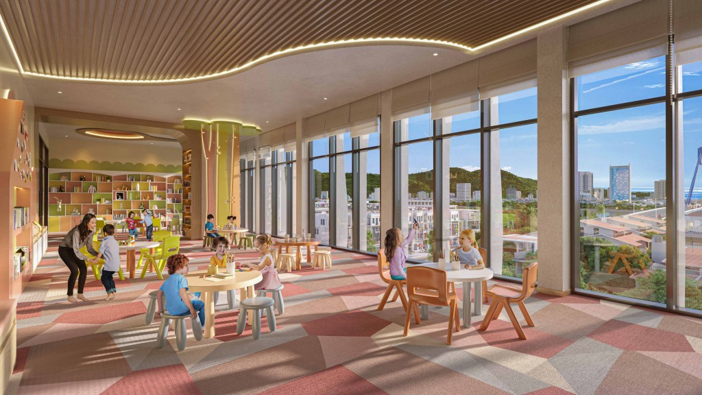 Tận hưởng chuẩn sống như resort giữa lòng Đà Nẵng (Ảnh phối cảnh minh họa: Sun Property)