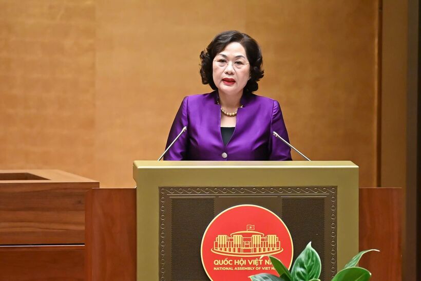Thống đốc Ngân hàng Nhà nước Nguyễn Thị Hồng. Ảnh: QH