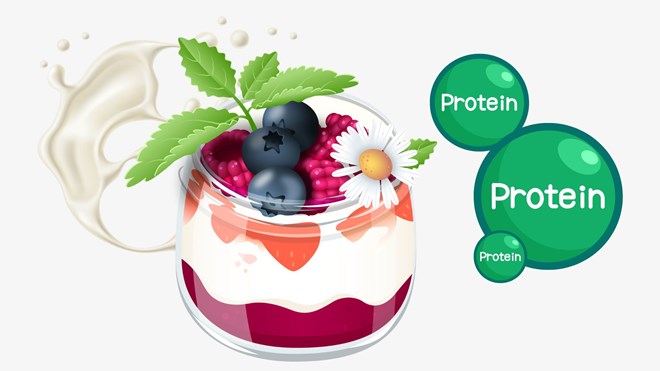 2 món tráng miệng có nhiều protein hơn trứng