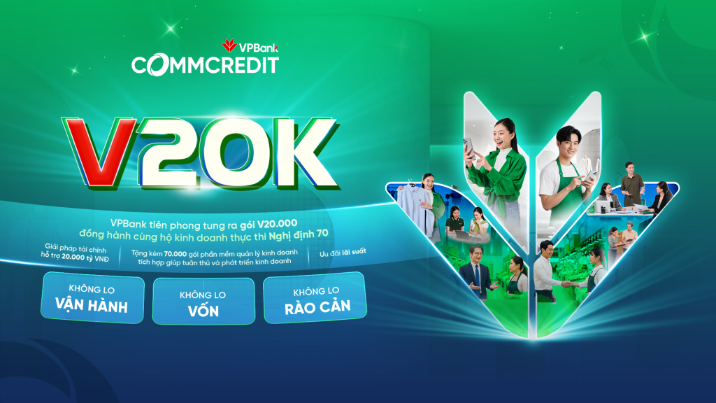 Không lo thiếu vốn nhờ gói lãi suất thấp nhất thị trường của VPBank