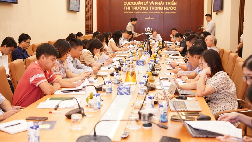 Cuộc họp Tổ điều hành thị trường trong nước quý II/2025 (Ảnh: Phương Lan)