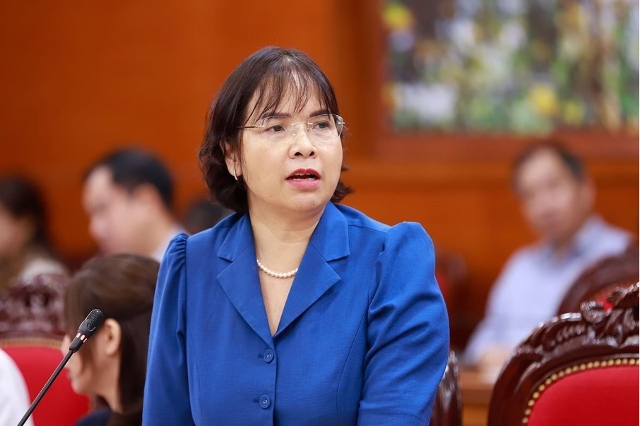 Bà Đoàn Thị Thanh Mỹ, Phó Cục trưởng Cục Quản lý đất đai. Ảnh: Trường Giang.