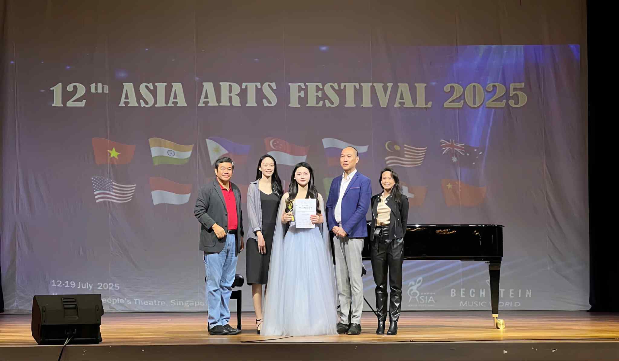 Ban giám khảo Asia Artist Festival 2025 ấn tượng với thí sinh đến từ Việt nam - Nguyễn Thanh Chúc. Ảnh: Nhân vật cung cấp