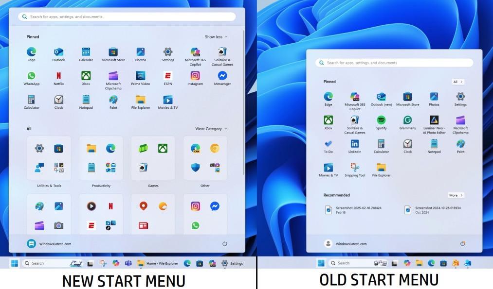 Cách Microsoft sắp xếp lại Start Menu của Windows 11 chỉ bằng 1 file 15MB- Ảnh 1. Cách Microsoft sắp xếp lại Start Menu của Windows 11 chỉ bằng 1 file 15MB- Ảnh 1.