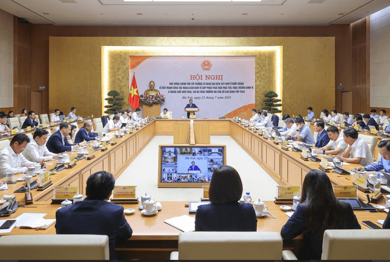 Thủ tướng Chính phủ Phạm Minh Chính chủ trì Hội nghị. 