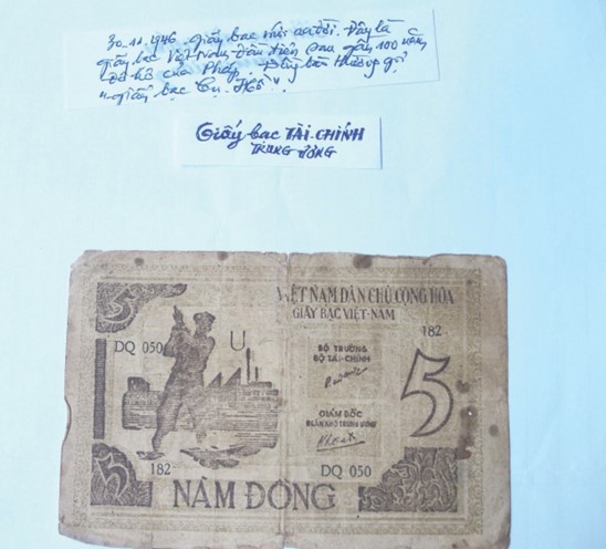 Giấy bạc Tài chính Việt Nam ra đời khẳng định vị thế tiền tệ độc lập của Chính quyền Cách mạng.