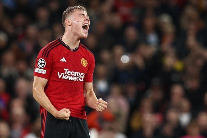Man United không thể trông cậy vào một Hojlund quá vụng về. Ảnh: AFP