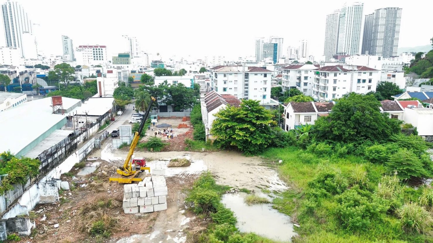 Một dự án đang triển khai ở Khánh Hòa. Ảnh: CT