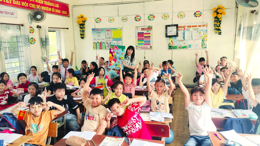 Tỉnh Cà Mau hiện có 316/324 trường Tiểu học công lập dạy 2 buổi/ngày.