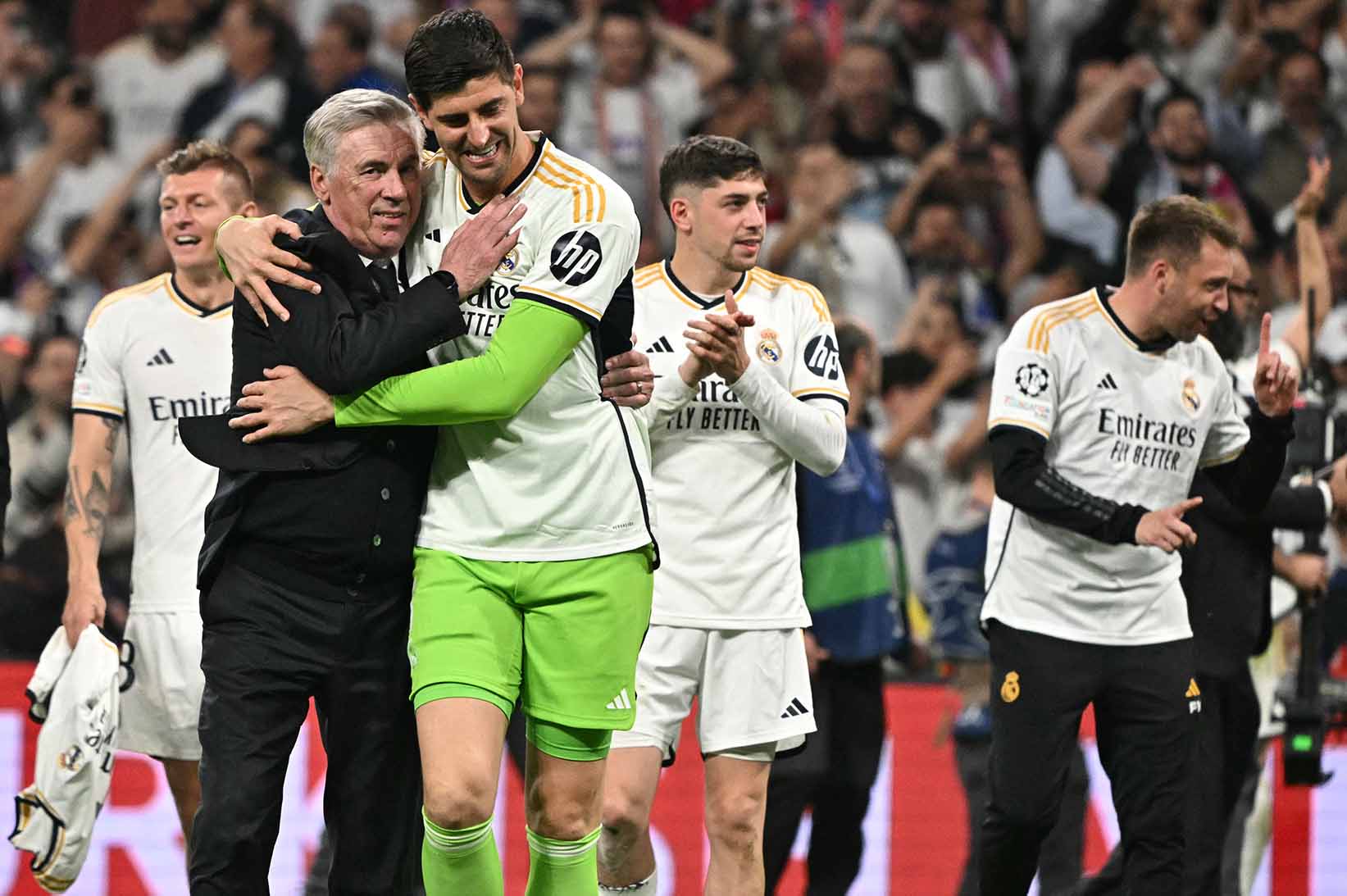 Carlo Ancelotti có phần nuông chiều các cầu thủ Real Madrid. Ảnh: AFP