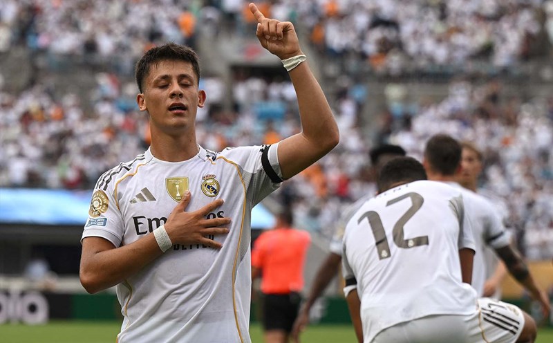 Arda Guler được Xabi Alonso trao nhiều cơ hội hơn so với thời của Carlo Ancelotti. Ảnh: AFP