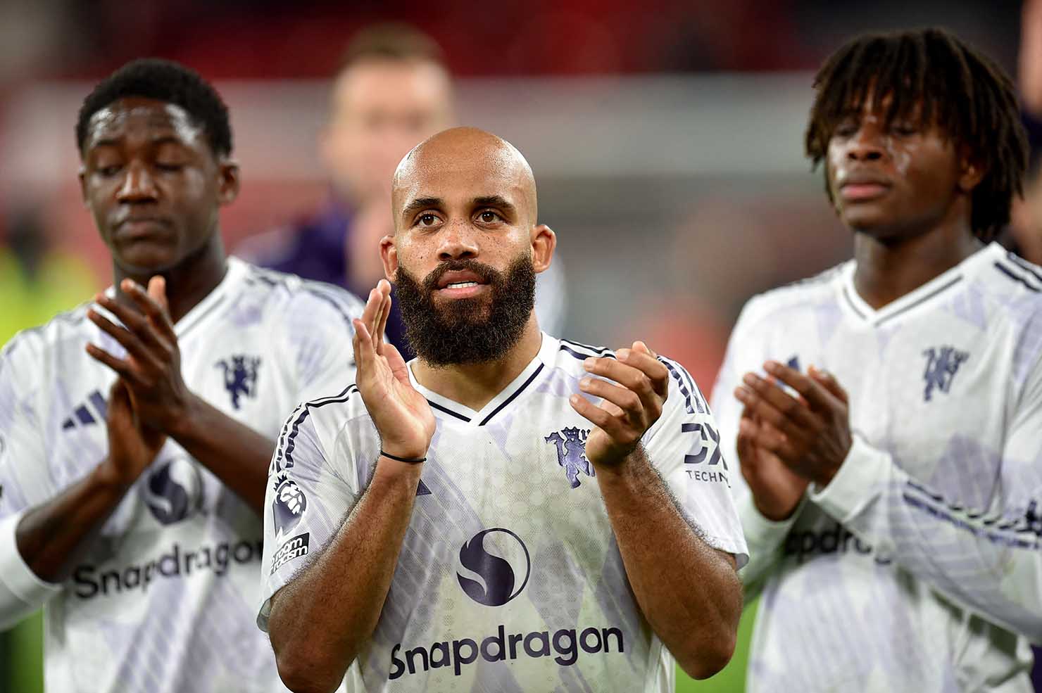 Bryan Mbeumo đang là đầu tàu trên hàng công Man United. Ảnh: AFP