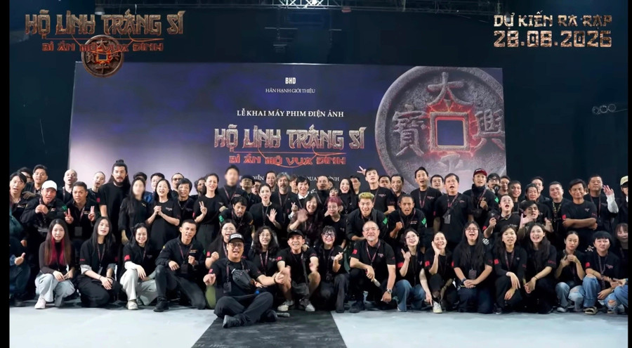 Dàn diễn viên và chuyên gia võ thuật hùng hậu sẽ đem đến cho bộ phim những pha hành động mãn nhãn. Ảnh: ĐPCC