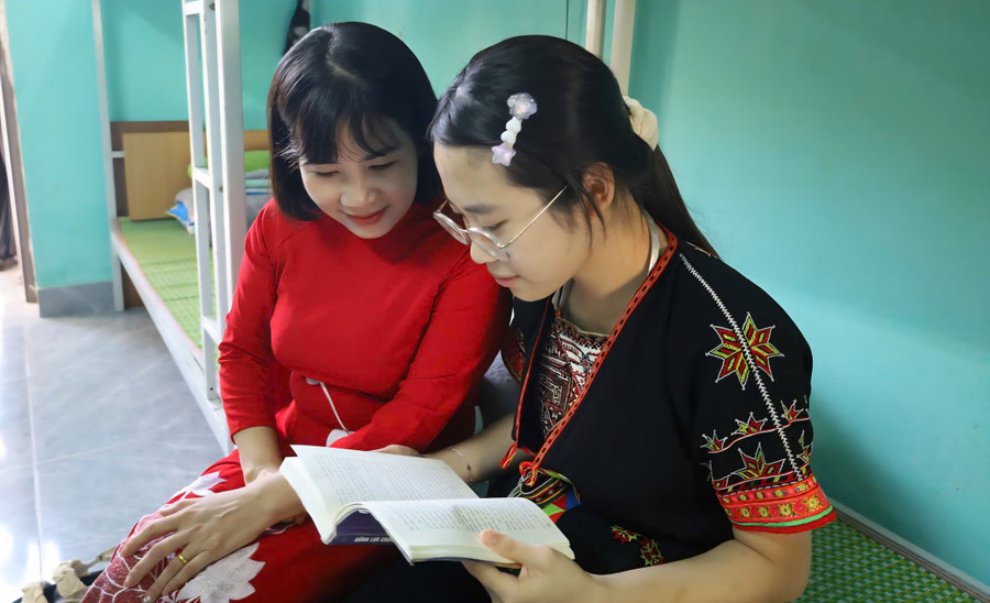 Văn hóa đọc là nền tảng dẫn đến những ước mơ cho học trò. 1000044594.jpg