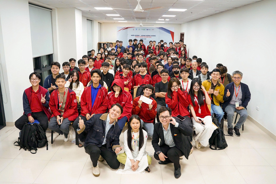 Chương trình thu hút hơn 500 sinh viên tham gia. bk-3.jpg