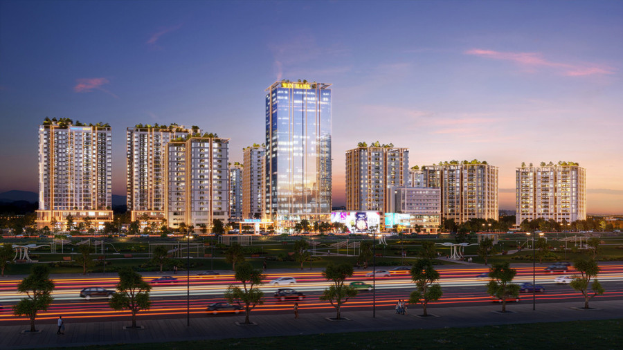 Phối cảnh dự án The Win City (Ảnh: Thắng Lợi Group).
