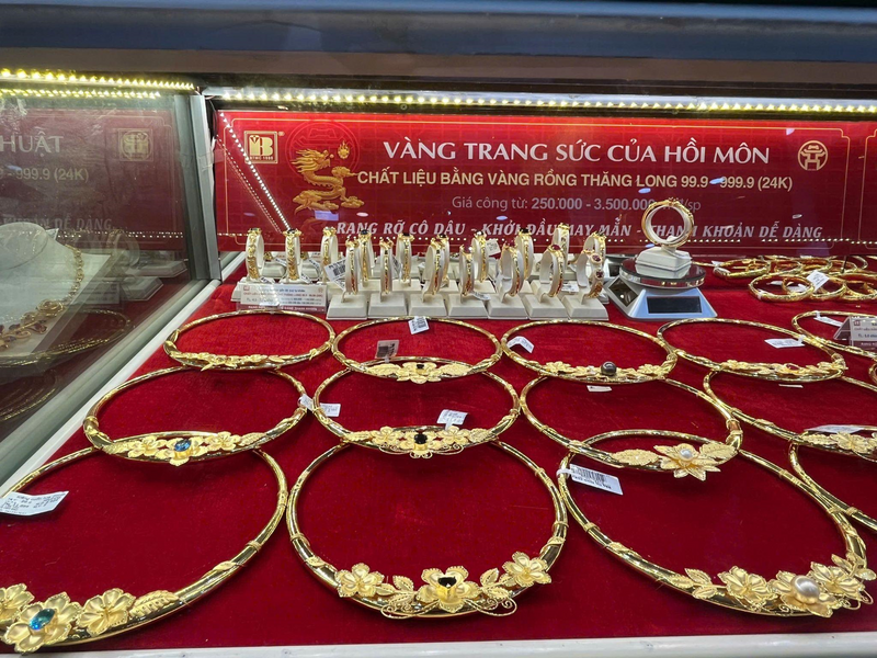 Giá vàng hôm nay ngày 15/12/2025. Ảnh: P.C