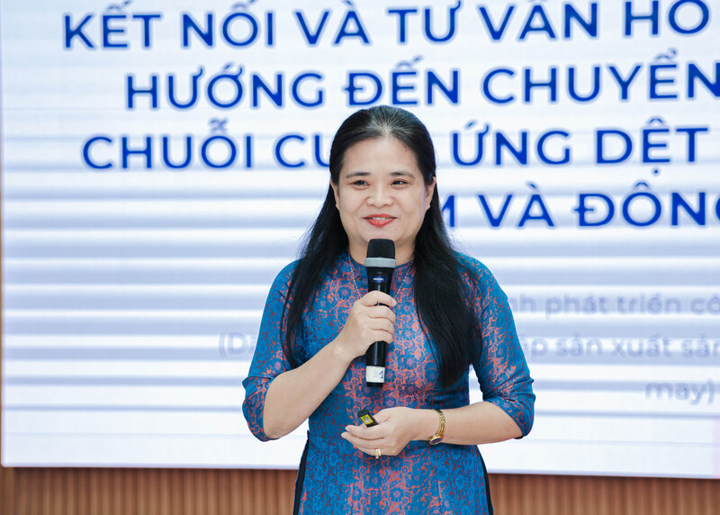 TS. Phạm Thị Hồng Phượng - Chủ nhiệm Bộ môn Công nghệ Hóa học, Khoa Công nghệ Hóa học (Trường Đại học Công nghiệp TP. Hồ Chí Minh). Ảnh: Minh Khuê.