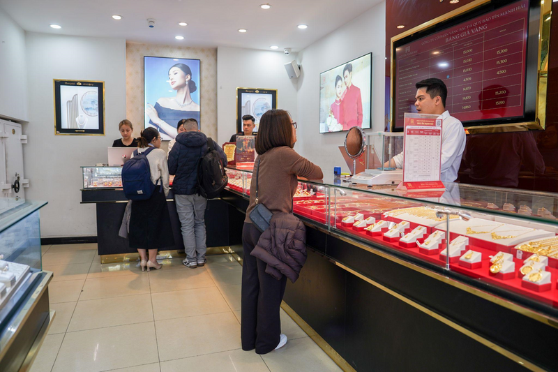 Giá vàng hôm nay ngày 04/03/2026. Ảnh: P.C