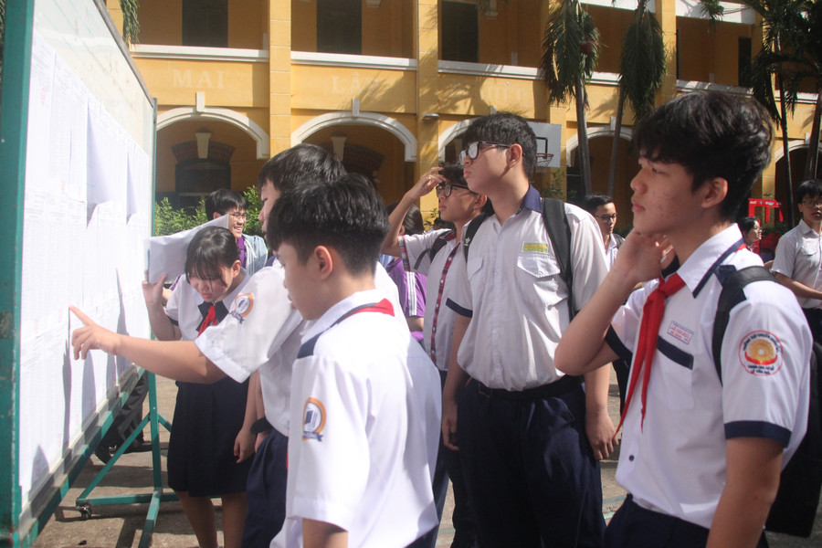 Học sinh TPHCM tham gia kỳ thi lớp 10 năm 2025.