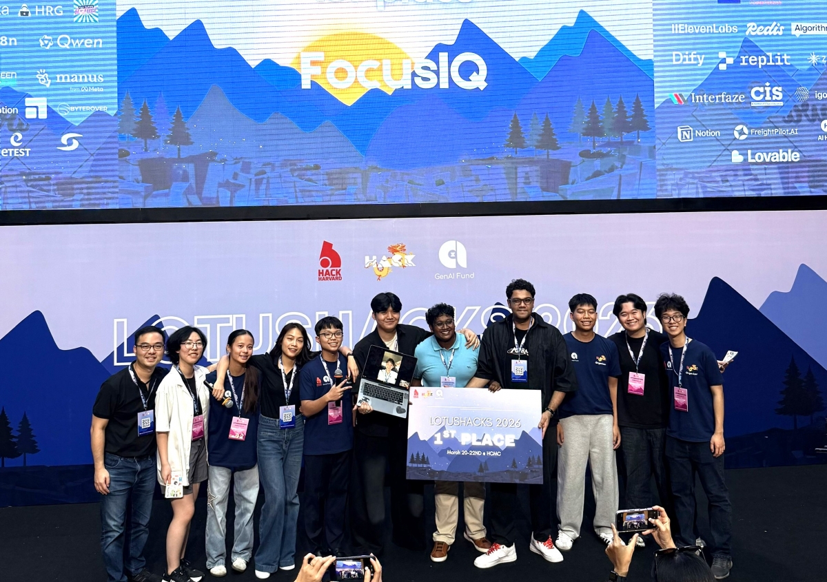 LotusHacks: Lộ diện những giải pháp AI đột phá từ hệ sinh thái công nghệ trẻ của Việt Nam LotusHacks: Lộ diện những giải pháp AI đột phá từ hệ sinh thái công nghệ trẻ của Việt Nam