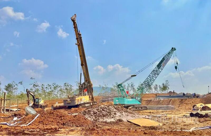 Đơn vị thi công đẩy nhanh tiến độ triển khai dự án thành phần 3 Cao tốc Quy Nhơn - Pleiku.