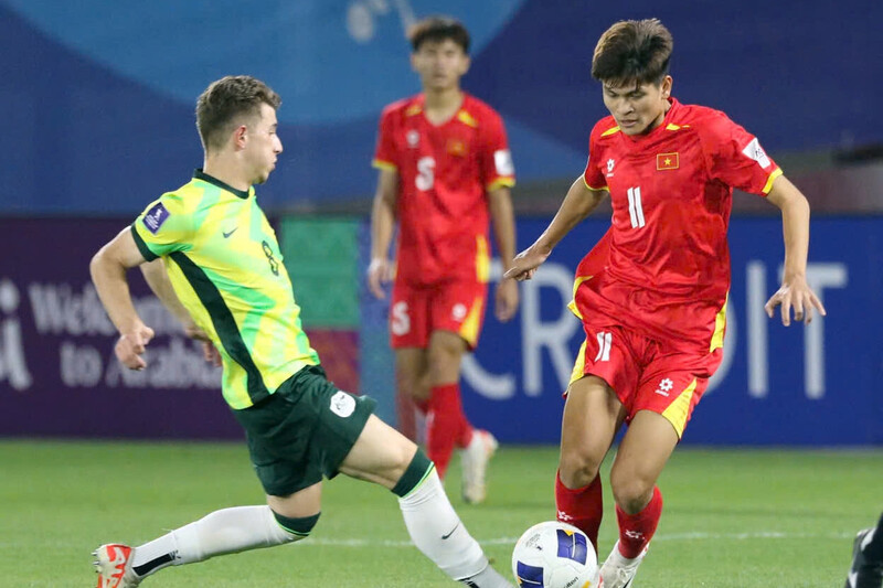 U17 VIệt Nam lội ngược dòng lịch sử để tiến vào chơi trận chung kết U17 Đông Nam Á. Ảnh: VFF.