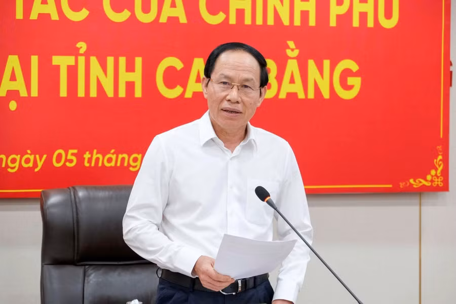 Phó Thủ tướng Lê Tiến Châu phát biểu kết luận buổi làm việc. 2026-06-05-15-12-586.jpg