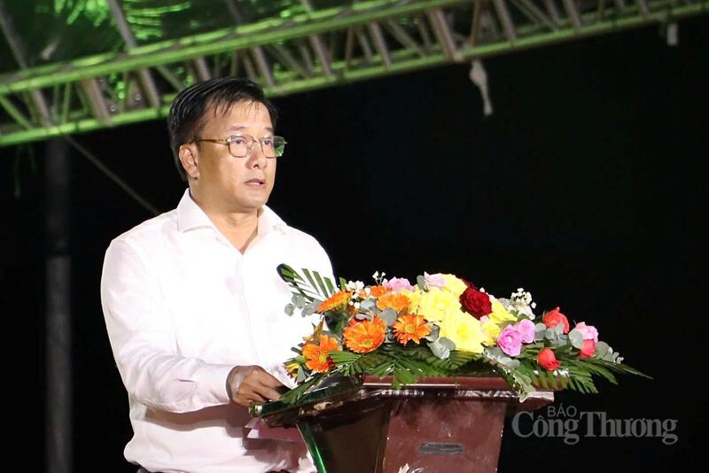 Ông Nguyễn Phước Thiện - Phó Chủ tịch UBND tỉnh Đồng Tháp phát biểu tại lễ bế mạc.
